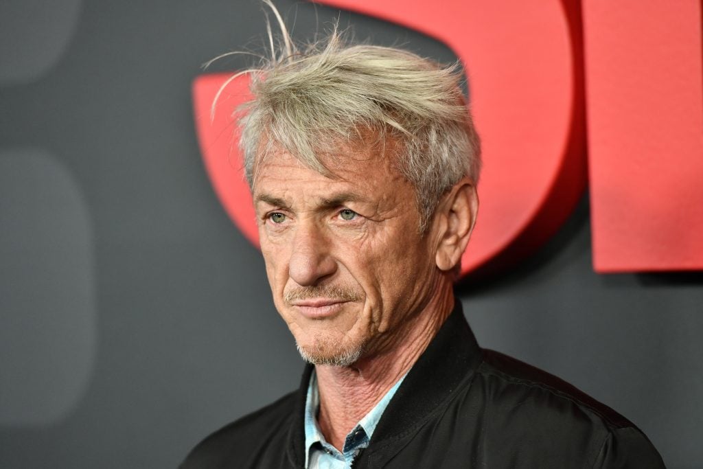 Sean Penn attends the Los Angeles Premiere of Paramount Pictures' September 5 at Paramount Pictures Studios on November 14, 2024 in Hollywood, California.