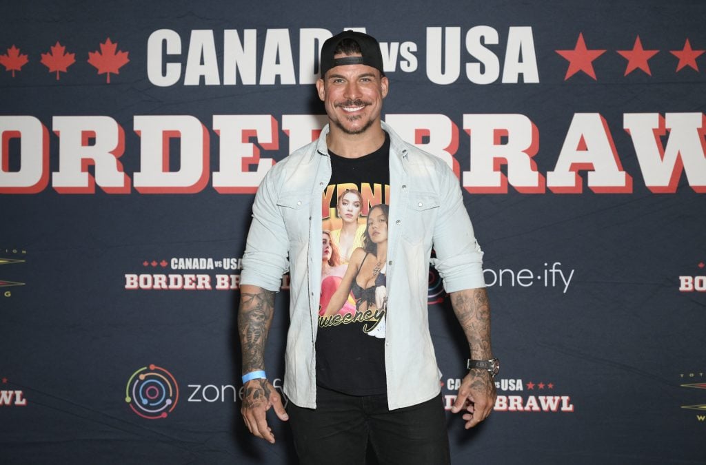 Jax Taylor attends the U.S. vs. Canada Border Brawl on May 25, 2025 in Niagara Falls, Ontario. 