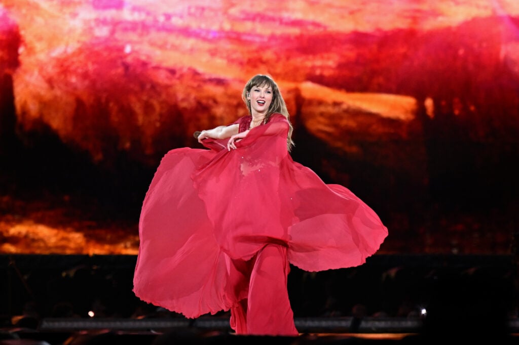 Taylor Swift for the Eras Tour in July 2024.