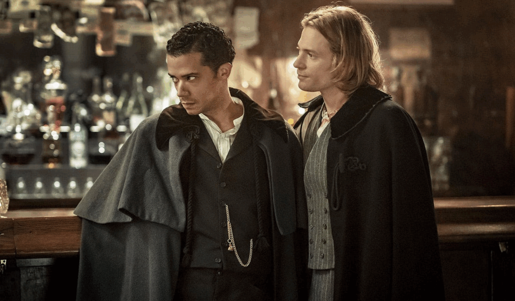 A scene from the AMC+ series 'Interview With the Vampire.'