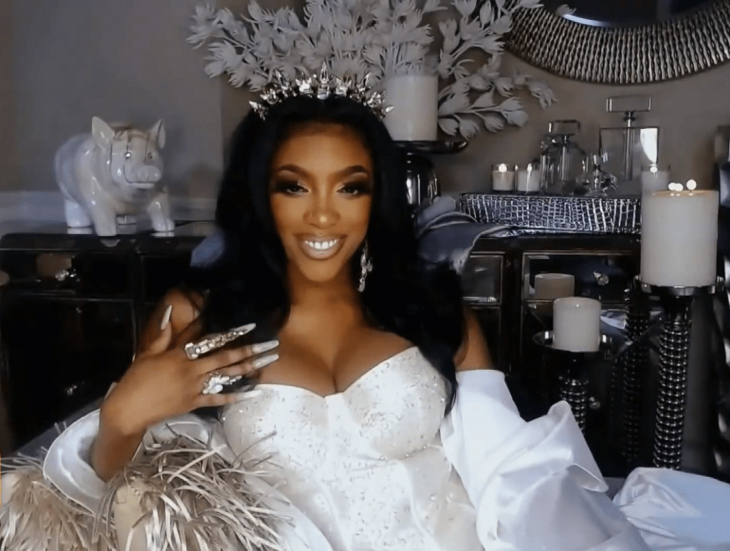 Porsha Williams Smiles with Satisfaction