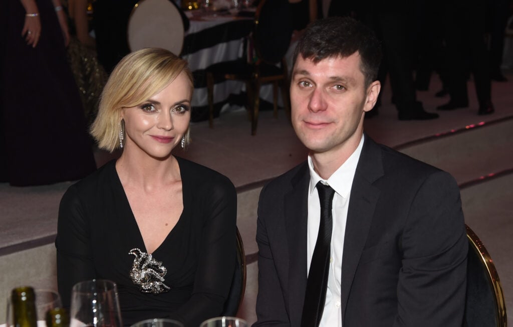 Christina Ricci and ex-husband James Heerdegen in 2019.
