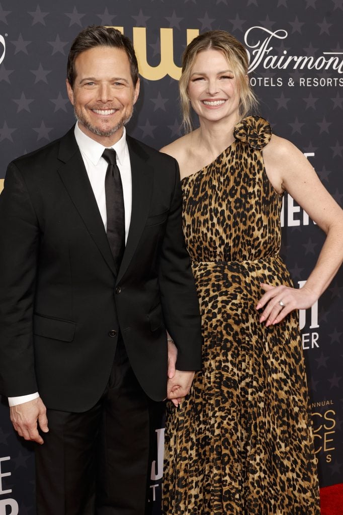 Scott Wolf and Kelley Wolf on January 15, 2023.