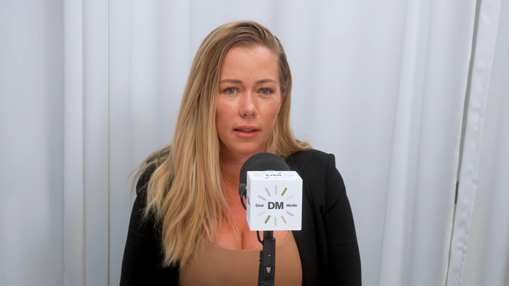 Kendra Wilkinson on the May 8, 2025 'Skinny Confidential' podcast episode.
