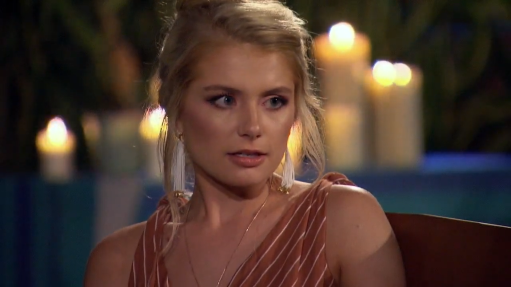 Demi Burnett gets serious.