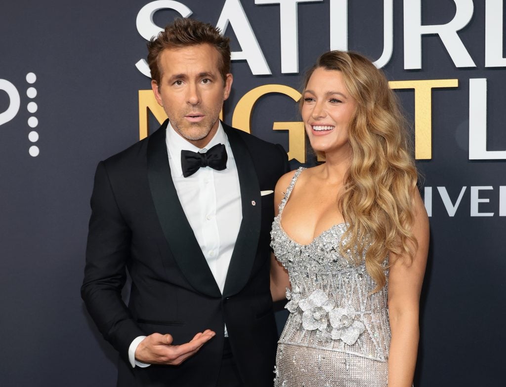 Ryan Reynolds and Blake Lively on February 16, 2025.