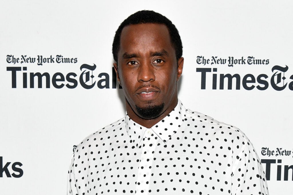 Sean Diddy Combs attends TimesTalks Presents: An Evening with Sean Diddy Combs at The New School on September 20, 2017 in New York City.  