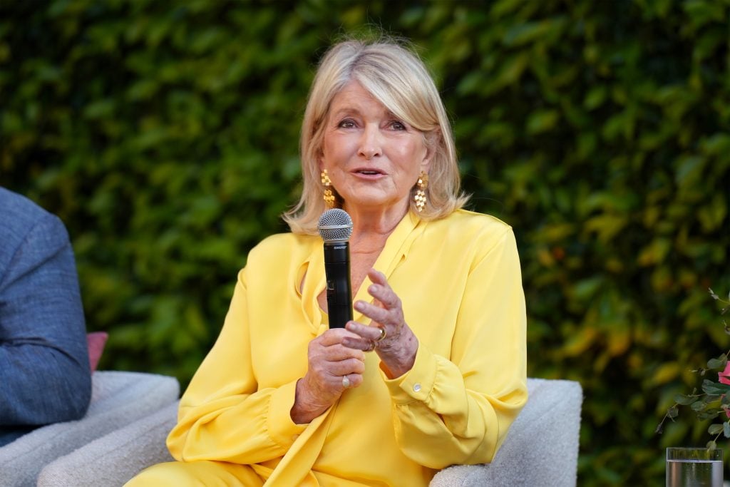 Martha Stewart on May 12, 2025.
