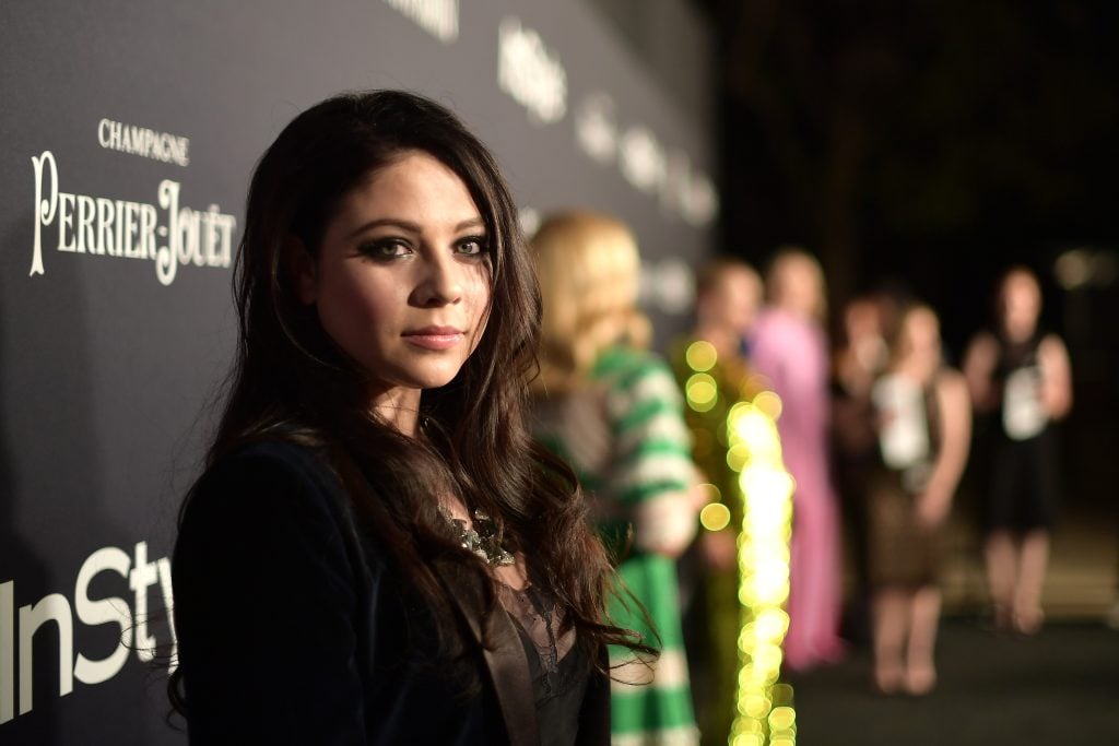 Michelle Trachtenberg on October 23, 2017.