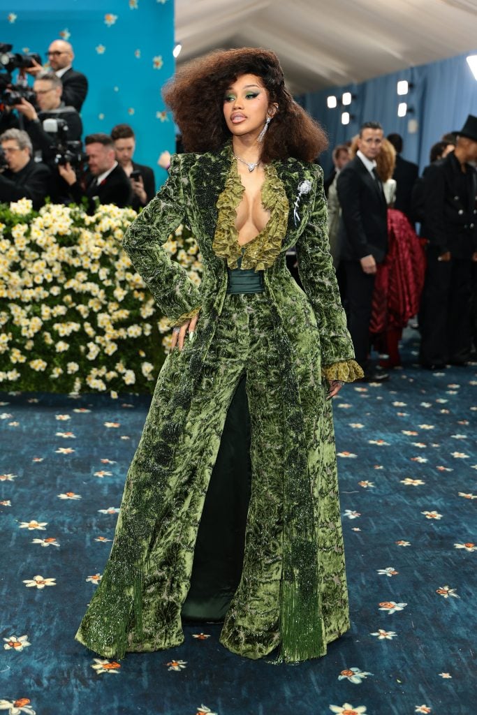 Cardi B dazzles at the 2025 Met Gala on May 5.