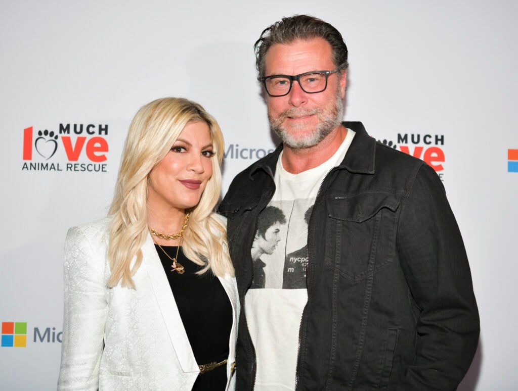 Tori Spelling and Dean McDermott in October 2019.
