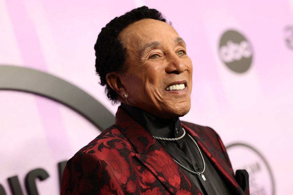 Smokey Robinson attends the 2022 American Music Awards at Microsoft Theater on November 20, 2022 in Los Angeles, California.
