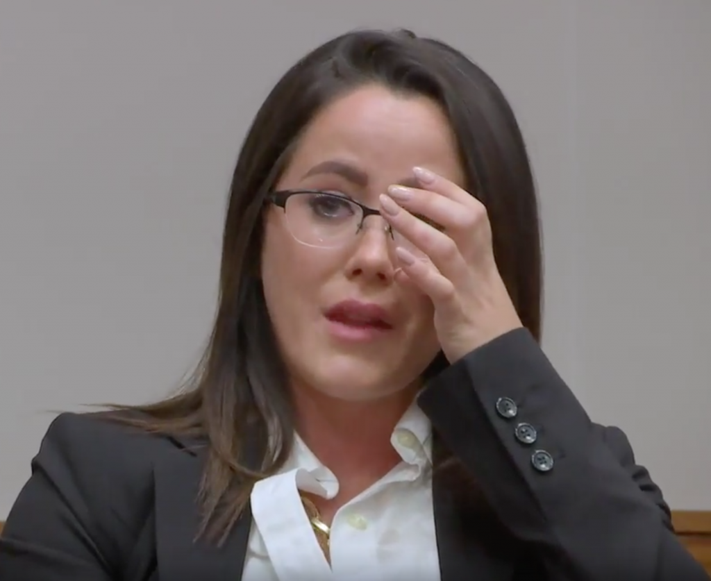 Jenelle in Court
