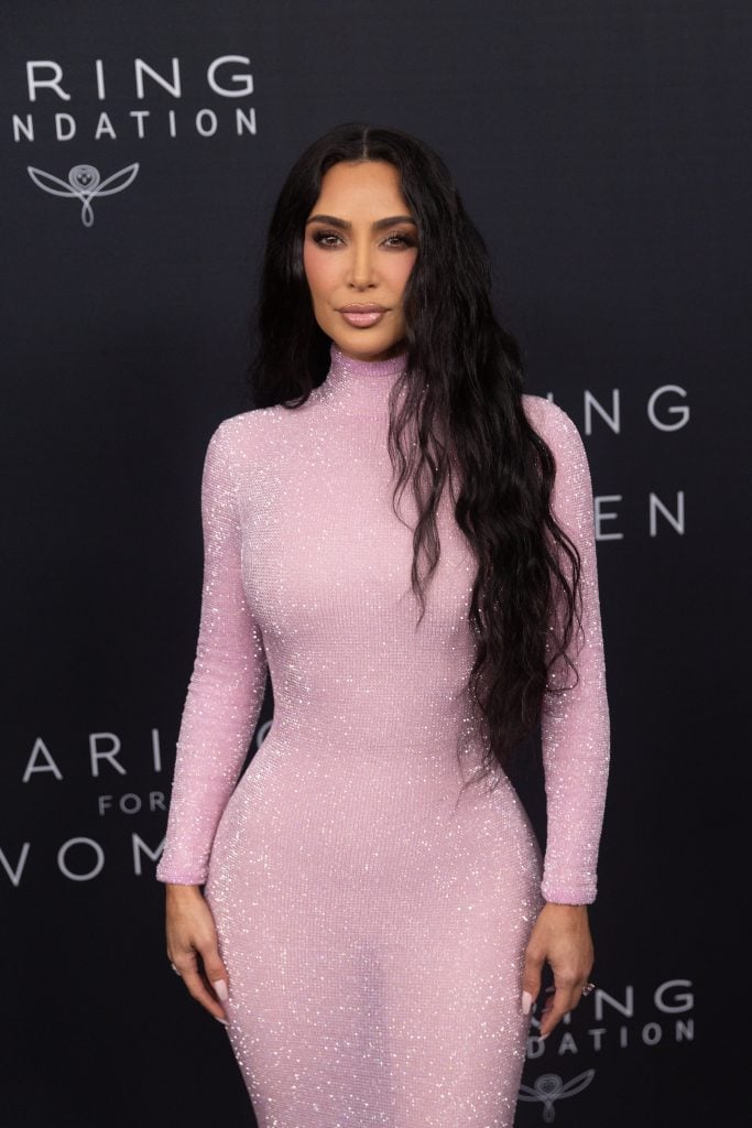 Kim Kardashian attends the Kering Caring For Women Dinner at The Pool on September 12, 2023 in New York City.