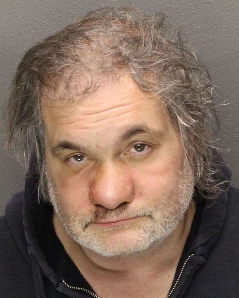 In this handout photo provided by the Essex County Sheriff, Comedian and radio personality Artie Lange poses for his mugshot after being arrested for failing to appear in court on December 12, 2017 in Newark, New Jersey.  