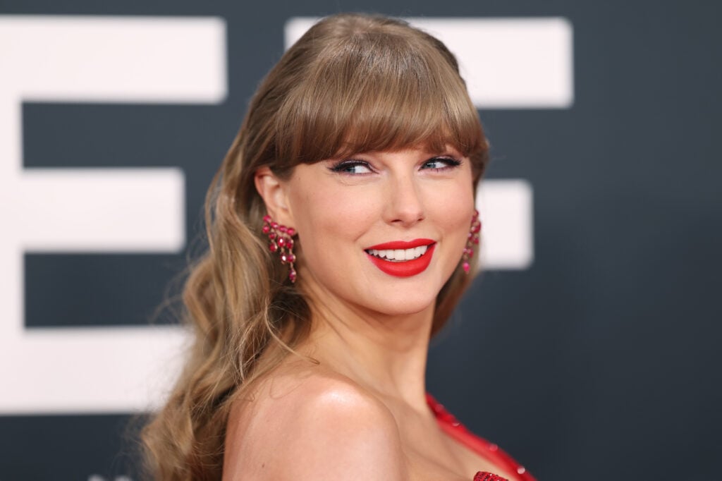 Taylor Swift attends the 67th Annual GRAMMY Awards on February 02, 2025 in Los Angeles, California. 