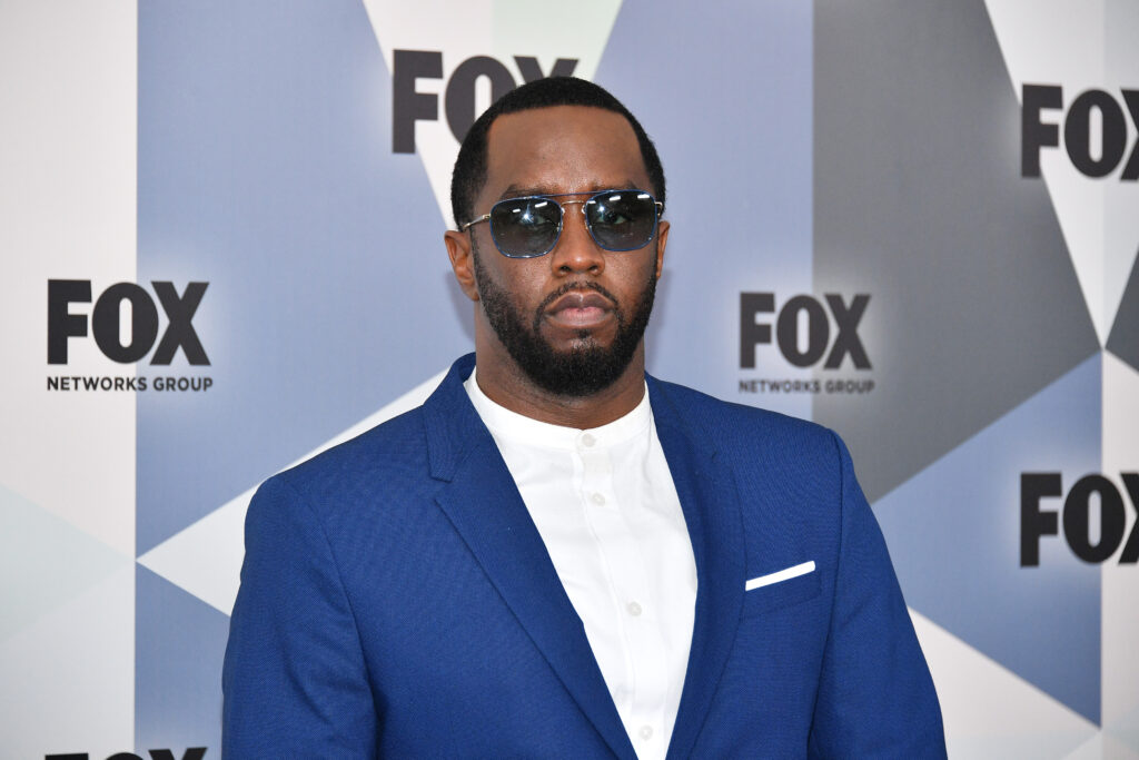 Sean Diddy Combs attends the 2018 Fox Network Upfront at Wollman Rink, Central Park on May 14, 2018 in New York City. 