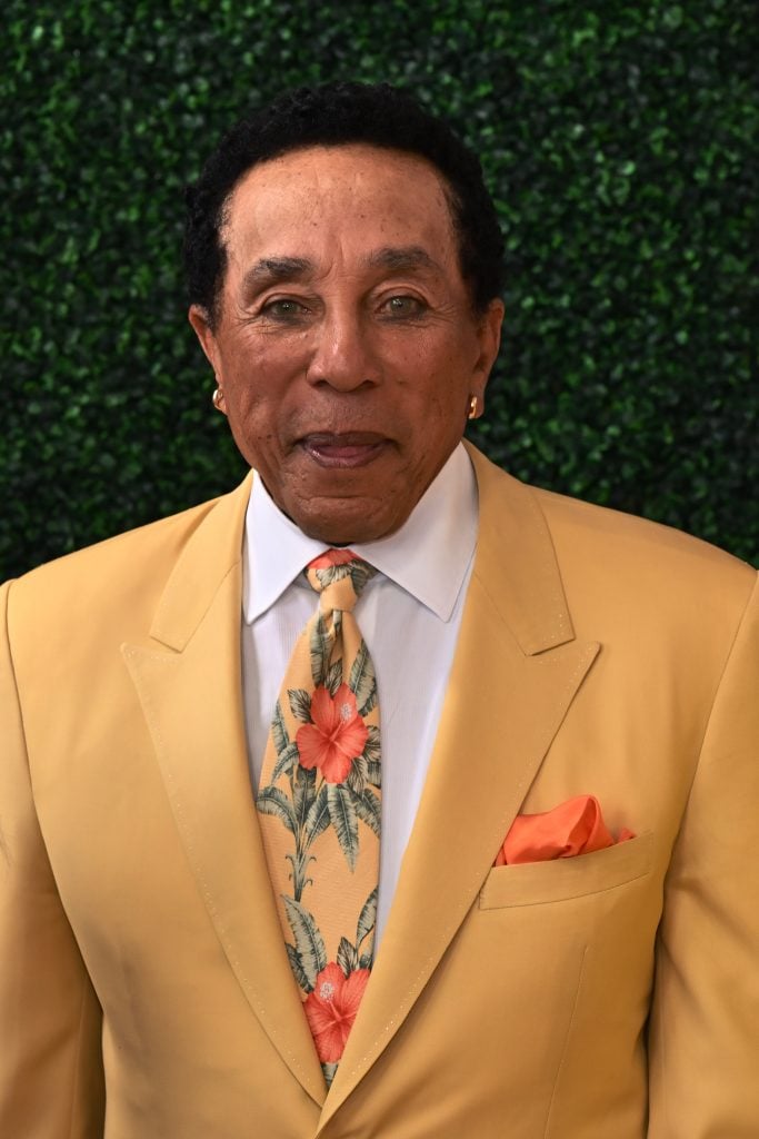 Smokey Robinson attends the Kentucky Derby 150 at Churchill Downs on May 04, 2024 in Louisville, Kentucky.