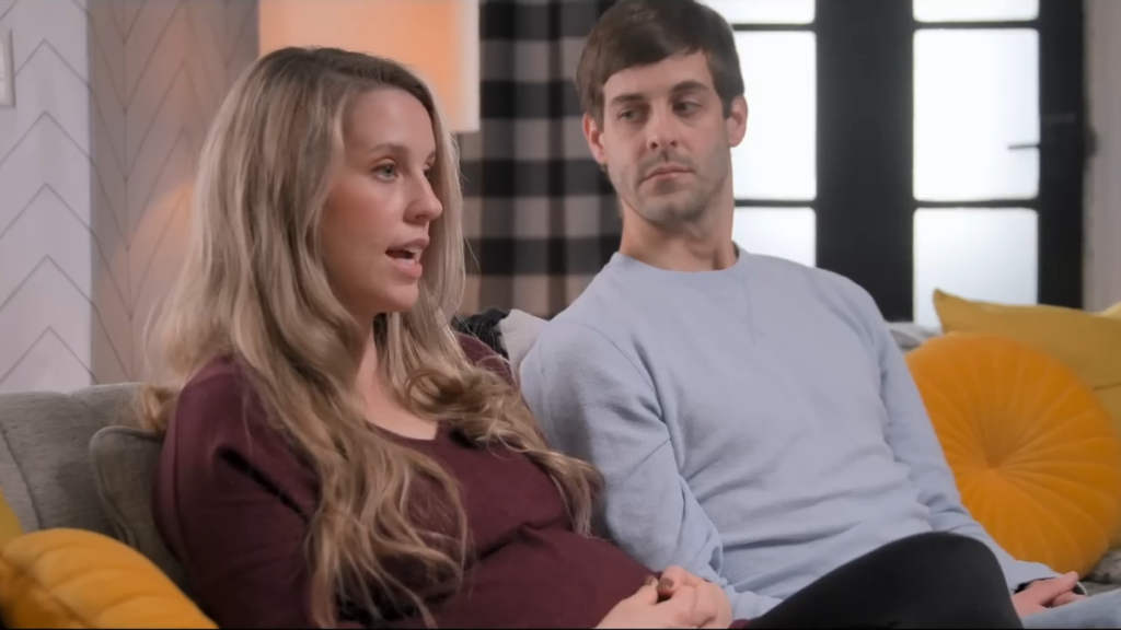 Derick Dillard and Jill Duggar for Shiny Happy People. Derick Dillard and Jill Duggar for Shiny Happy People.