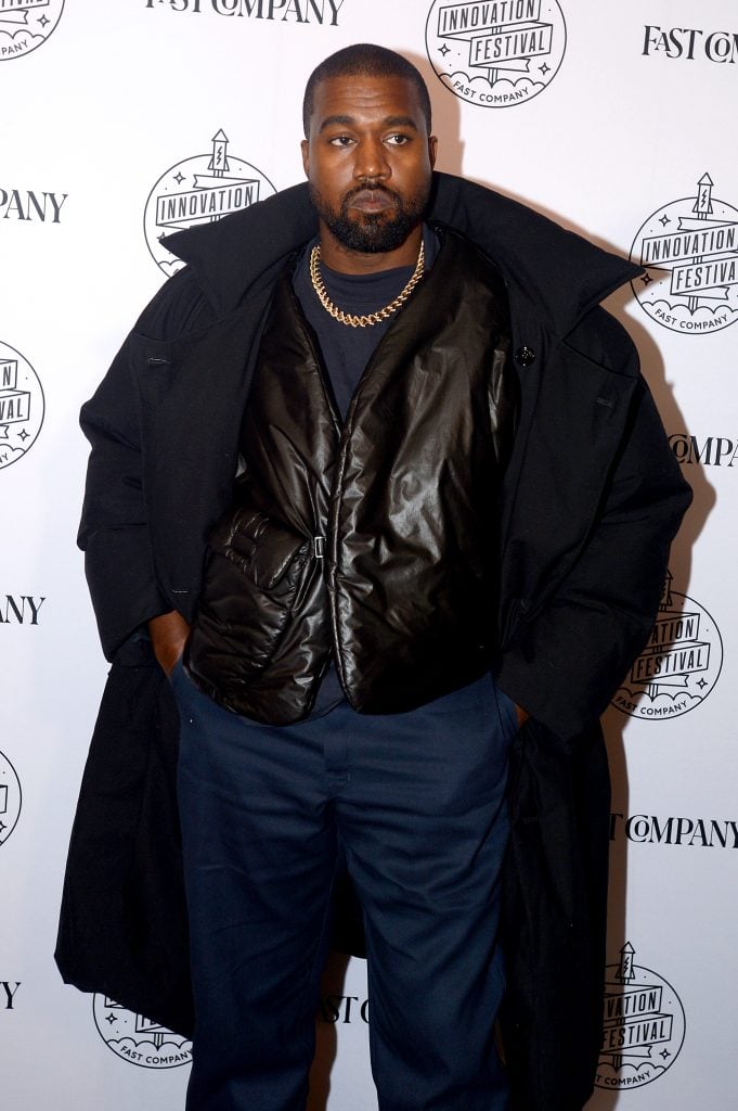 Kanye West attends the Fast Company Innovation Festival - Day 3 Arrivals on November 07, 2019 in New York City. Kanye West attends the Fast Company Innovation Festival - Day 3 Arrivals on November 07, 2019 in New York City.