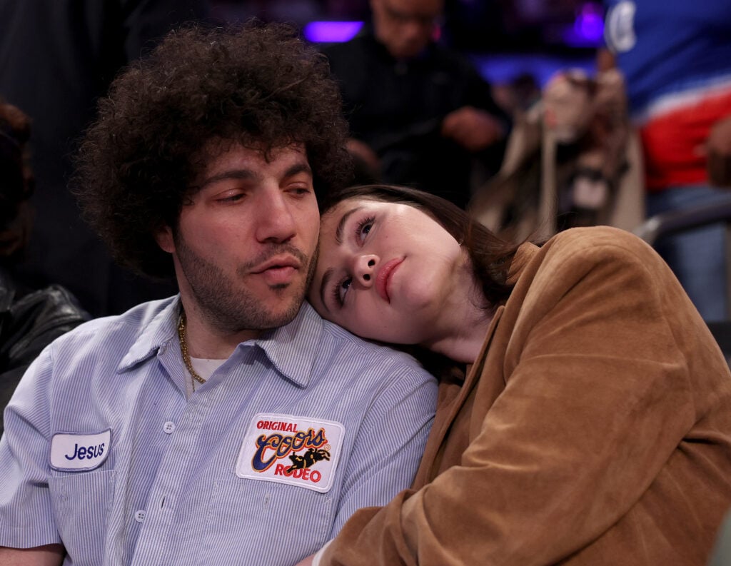 Selena Gomez and Benny Blanco in April 2025. Selena Gomez and Benny Blanco in April 2025.