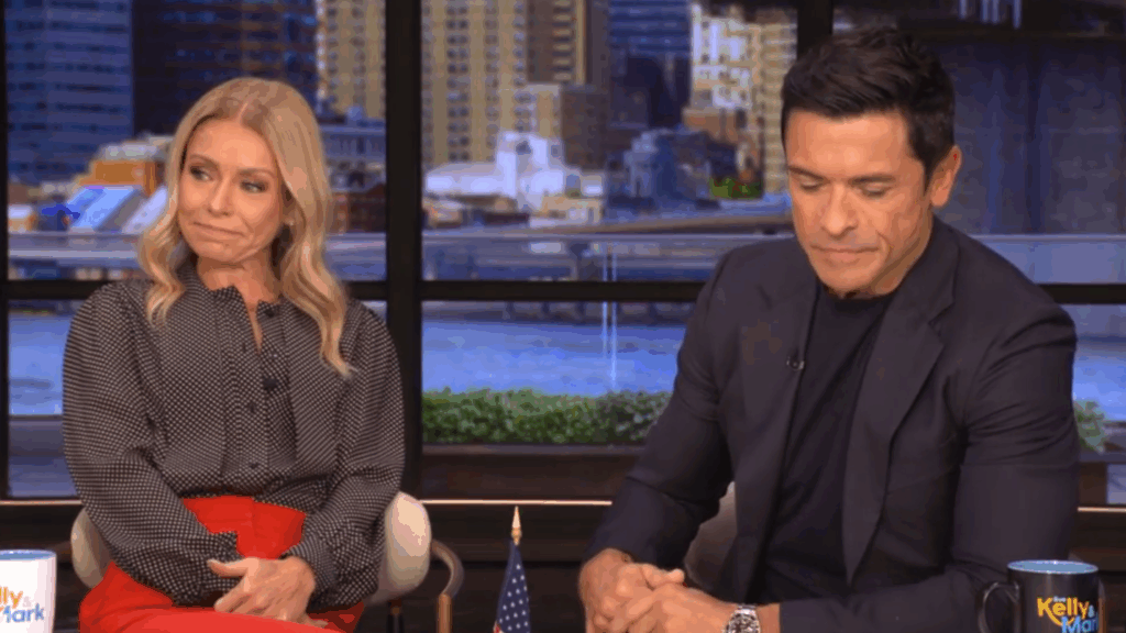 Kelly Ripa and Mark Consuelos in October 2025. Kelly Ripa and Mark Consuelos in October 2025.
