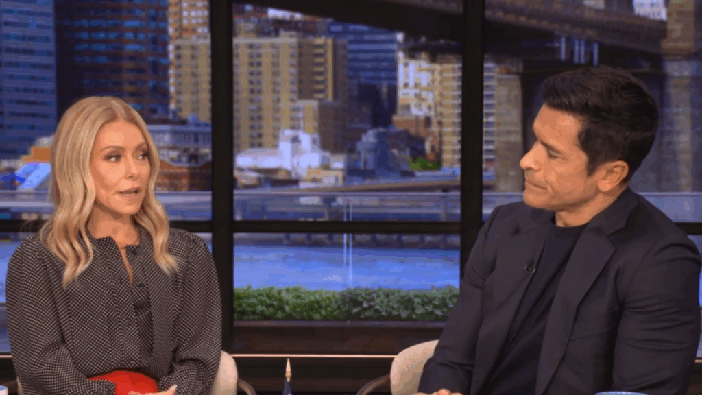 Kelly Ripa and Mark Consuelos in October 2025. Kelly Ripa and Mark Consuelos in October 2025.