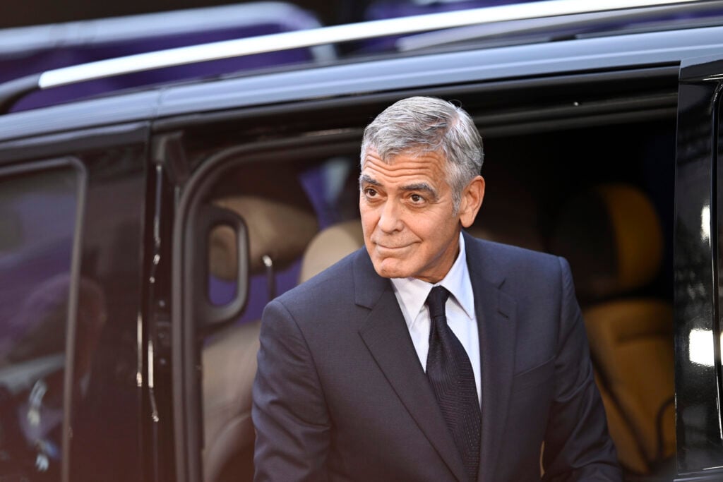 George Clooney on October 10, 2025. George Clooney on October 10, 2025.