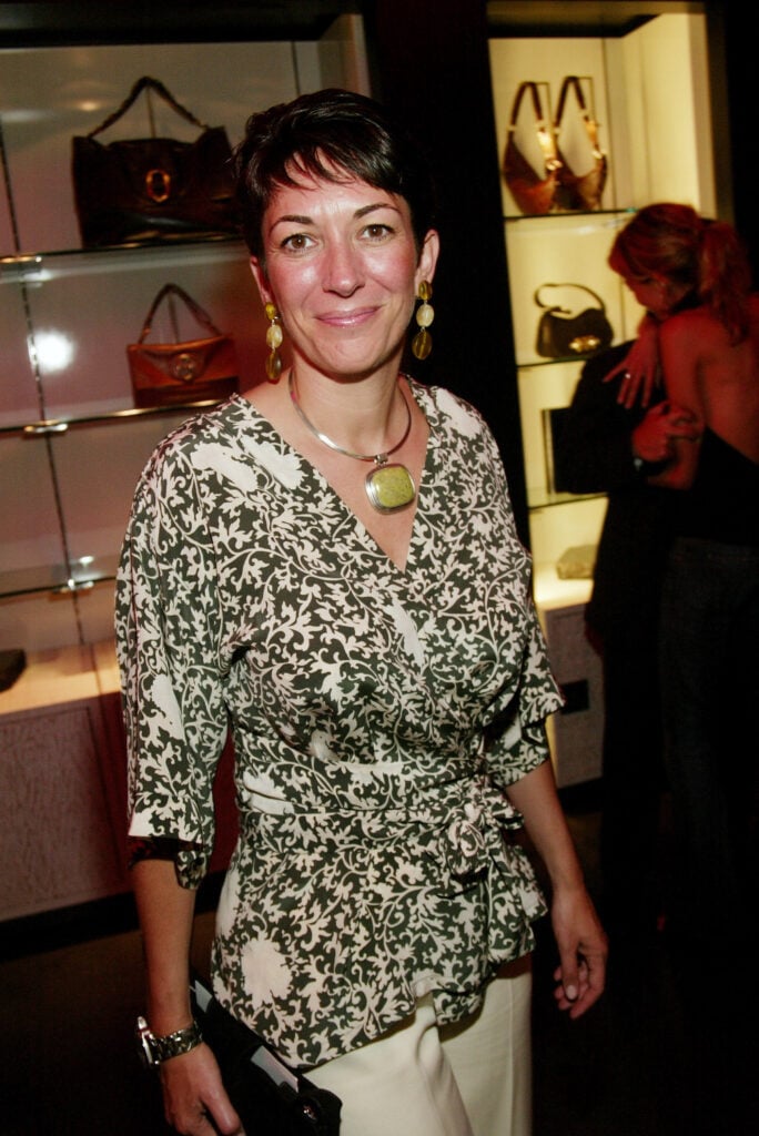 Ghislaine Maxwell in September 2003. Ghislaine Maxwell in September 2003.