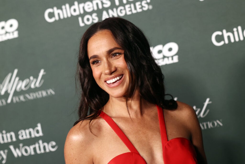 Meghan, Duchess of Sussex attends the 2024 Children's Hospital Los Angeles (CHLA) Gala at L.A. Live Event Deck Top Floor Of The West Lot on October 05, 2024 in Los Angeles, California.  Meghan, Duchess of Sussex attends the 2024 Children's Hospital Los Angeles (CHLA) Gala at L.A. Live Event Deck Top Floor Of The West Lot on October 05, 2024 in Los Angeles, California.