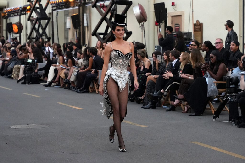 Kendall Jenner walks the runway during Vogue World: Hollywood 2025 at Paramount Studios on October 26, 2025 in Los Angeles, California.   Kendall Jenner walks the runway during Vogue World: Hollywood 2025 at Paramount Studios on October 26, 2025 in Los Angeles, California.