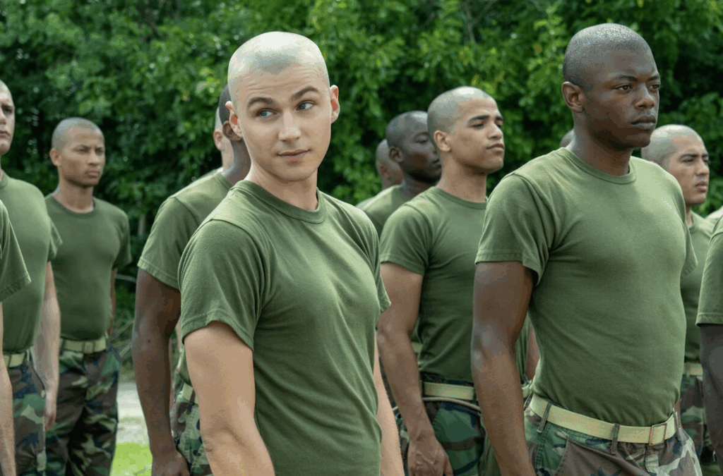 A screenshot from the new Netflix series 'Boots.' A screenshot from the new Netflix series 'Boots.'