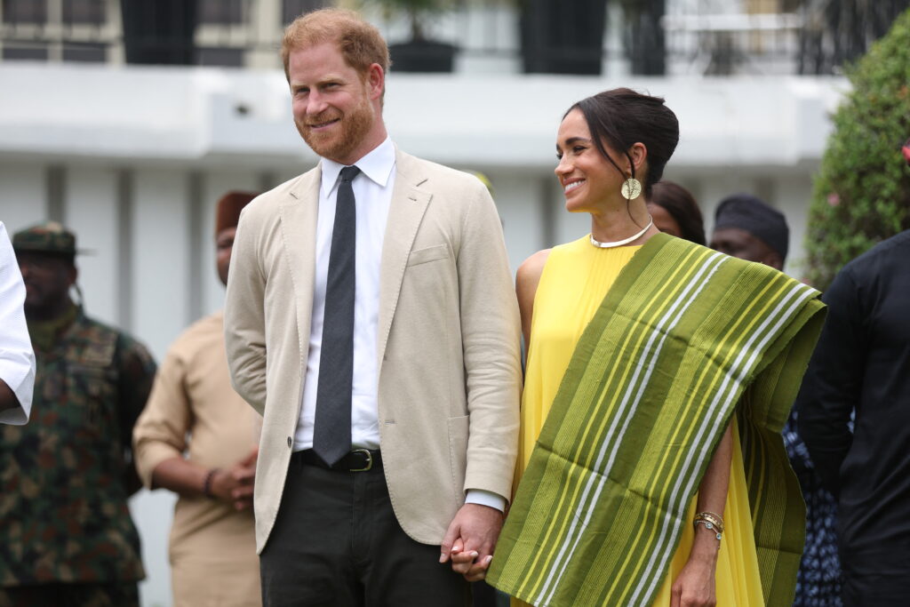 Prince Harry and Meghan Markle on May 12, 2024.