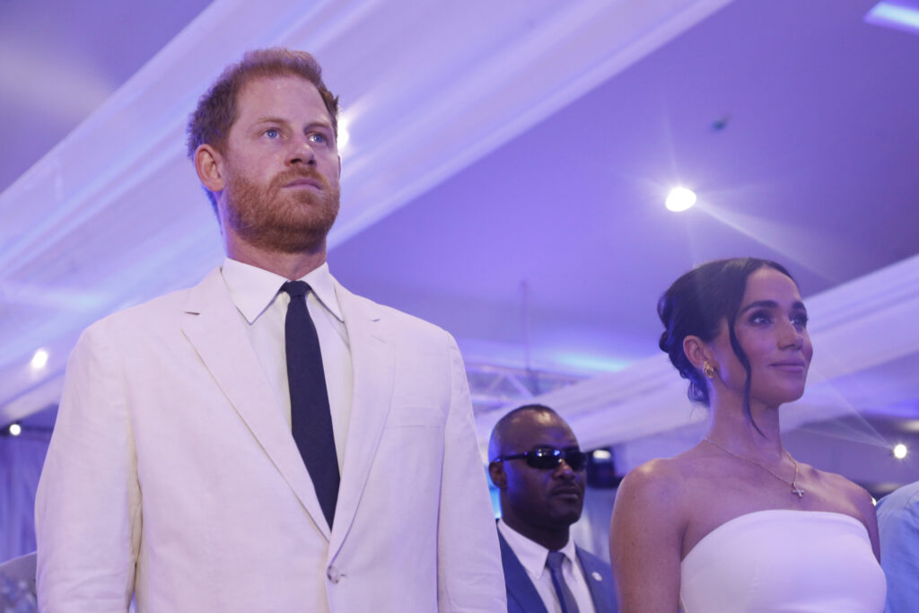 Prince Harry and Meghan Markle on May 11, 2024.