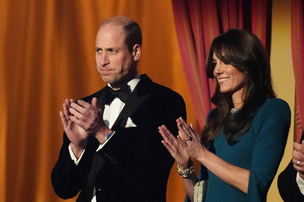 Prince William and Kate Middleton in November of 2023.