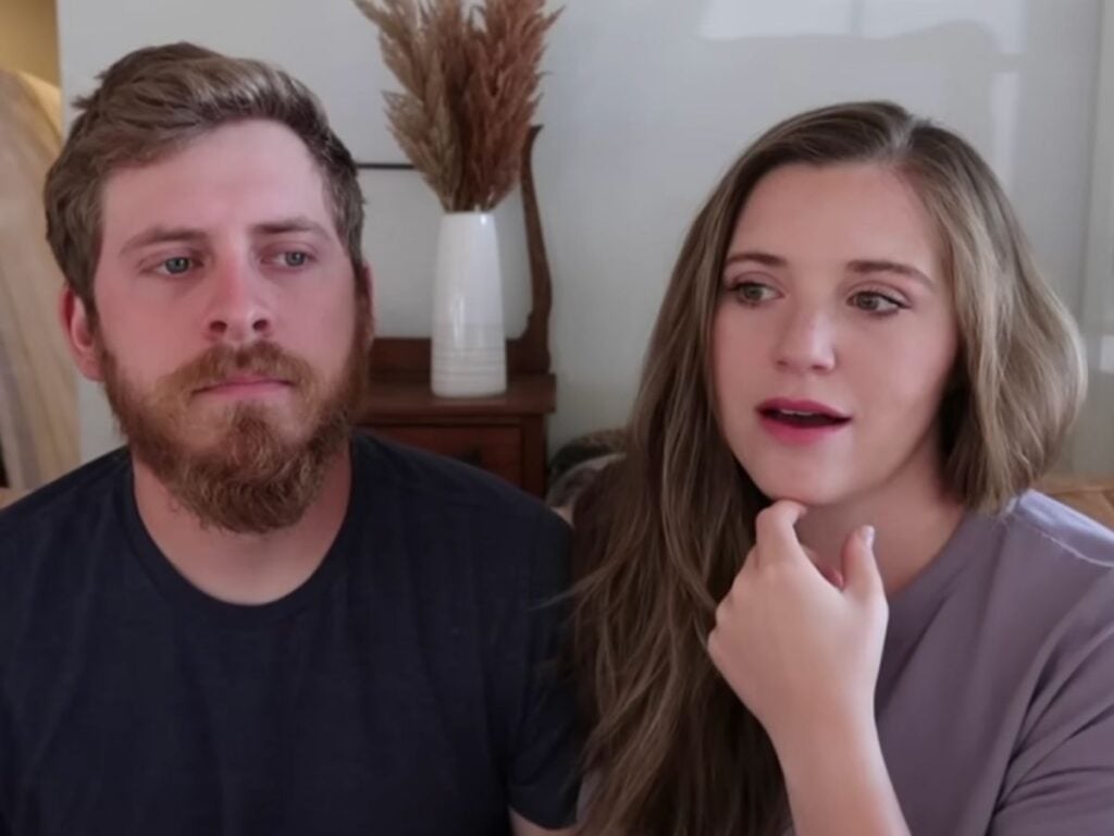 Joy-Anna Duggar and Austin Forsyth speak to YouTube fans.