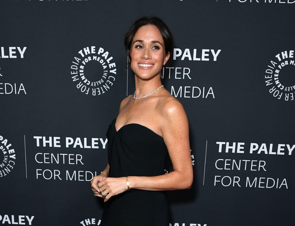 Meghan, Duchess of Sussex, attends The Paley Center for Media hosts Paley Honors Fall Gala honoring Tyler Perry at Beverly Wilshire, A Four Seasons Hotel on December 04, 2024 in Beverly Hills, California. 