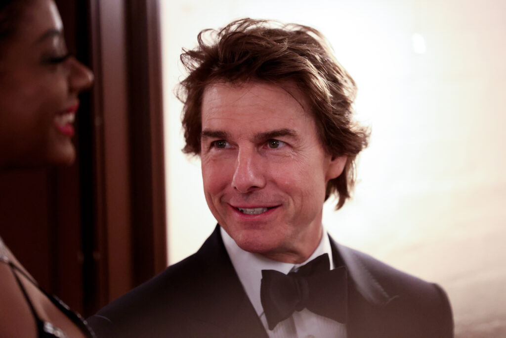 Tom Cruise in the UK in February of 2024.