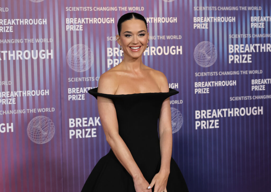 Katy Perry attend the 10th Annual Breakthrough Prize Ceremony at Academy Museum of Motion Pictures on April 13, 2024 in Los Angeles, California.