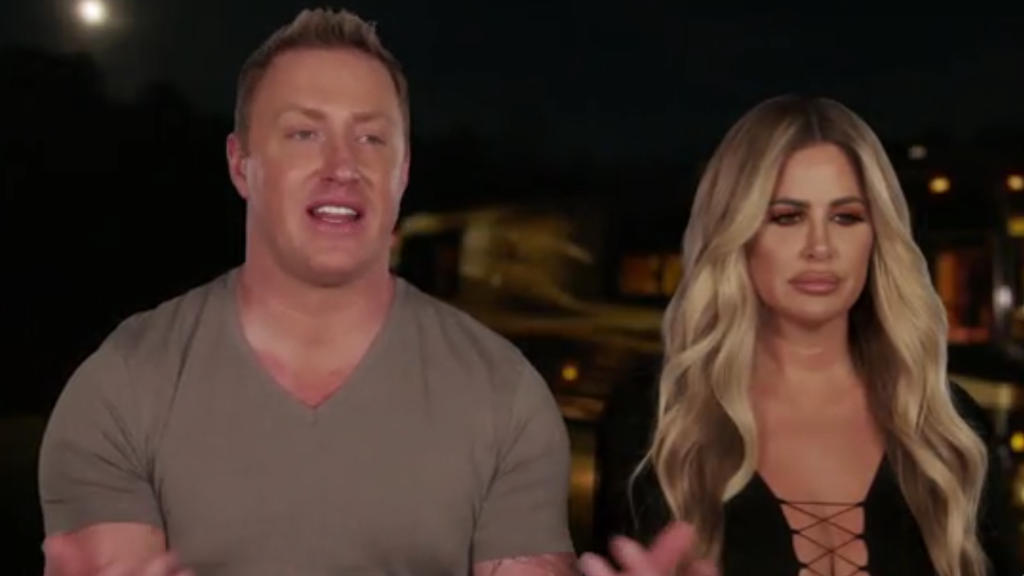 Kroy Biermann and Kim Zolciak on Don't Be Tardy.