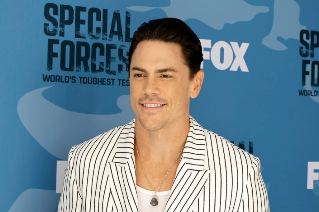 Tom Sandoval attends the red carpet for Fox's Special Forces: World's Toughest Test at Fox Studio Lot on September 12, 2023 in Los Angeles, California.