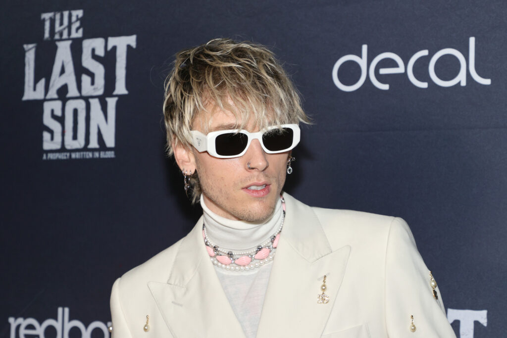 Machine Gun Kelly in December of 2021.