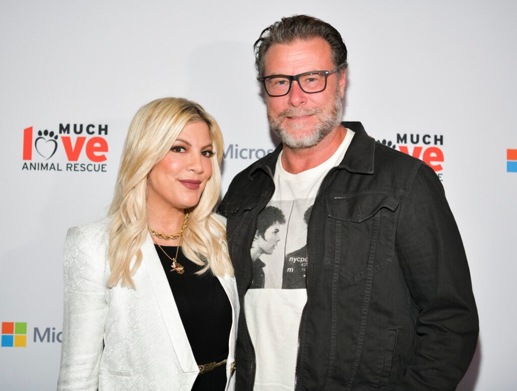 Tori Spelling with Dean McDermott