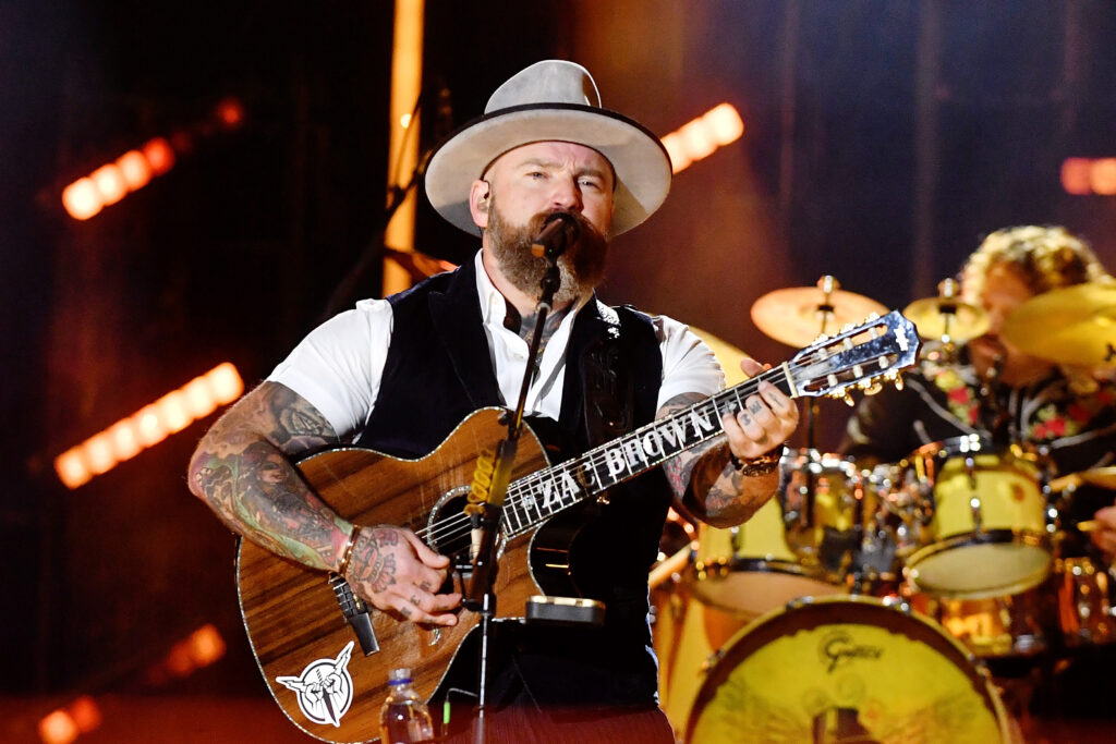  Zac Brown of the Zac Brown Band performs during New Year's Eve Live: Nashville's Big Bash at Bicentennial Capitol Mall State Park on December 31, 2022 in Nashville, Tennessee. 