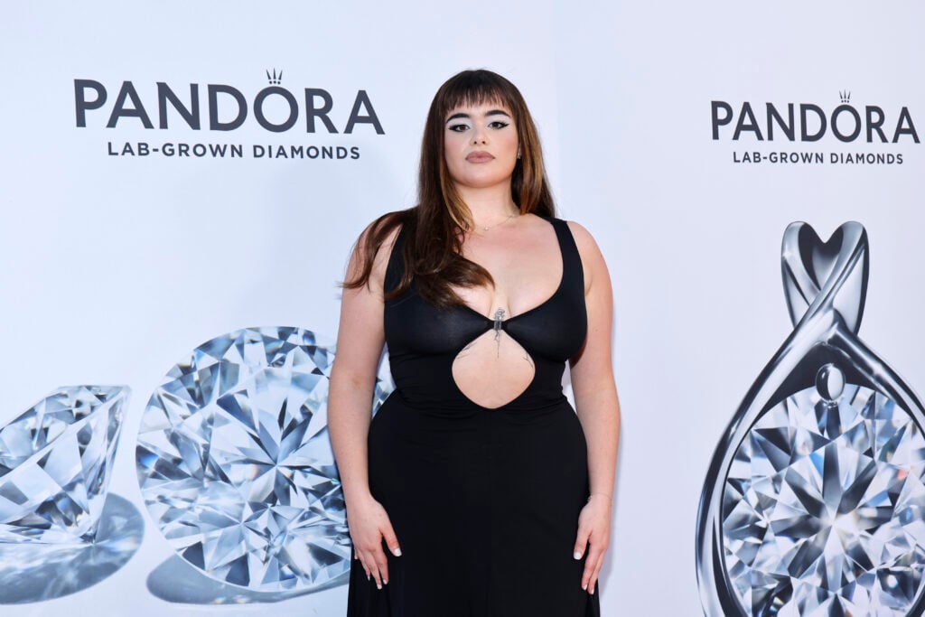 Barbie Ferreira attends as Pandora Celebrates Lab Grown Diamonds With A New Diamond District on September 06, 2023 in New York City. 