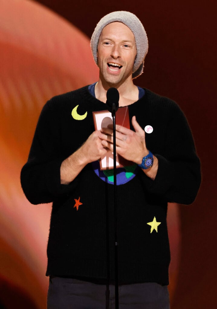 Chris Martin in February of 2023.