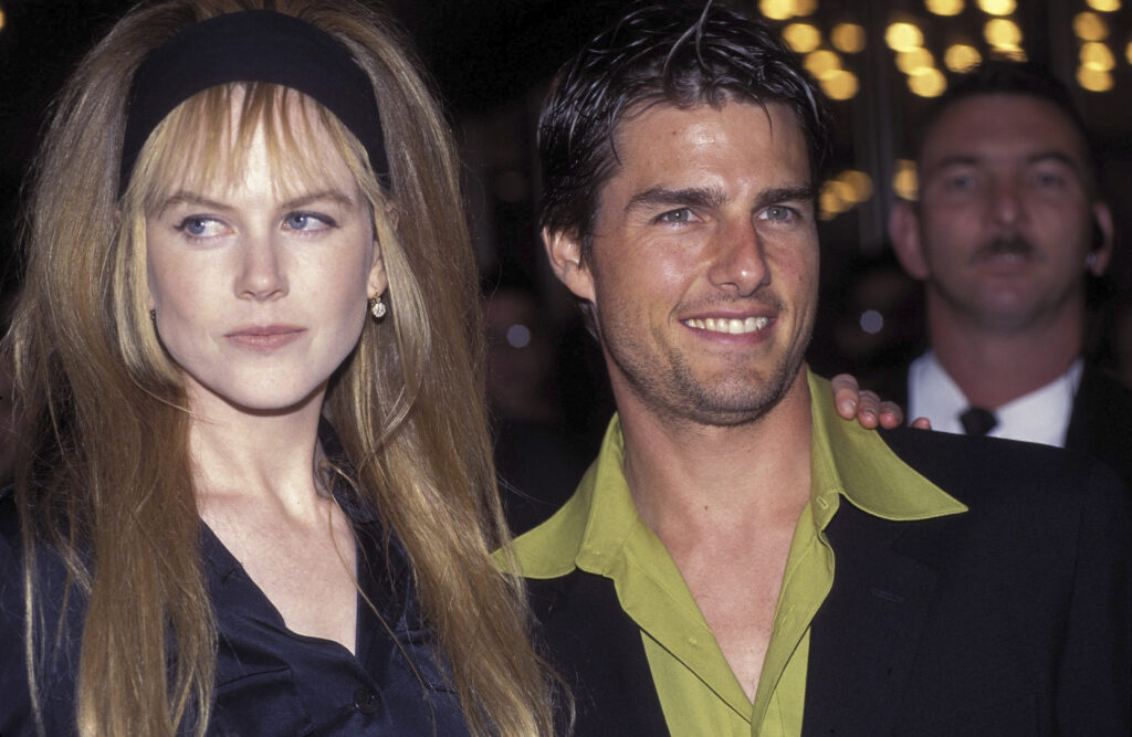 Nicole Kidman and Tom Cruise together at a premiere.