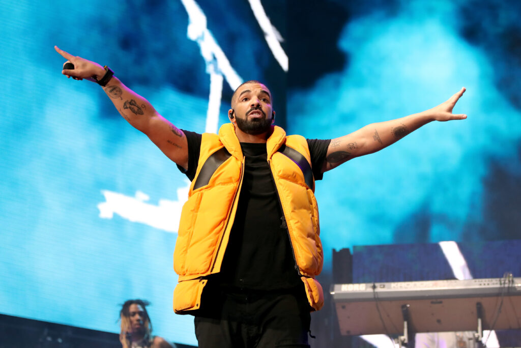 Drake performs on the Coachella stage during day 2 of the Coachella Valley Music And Arts Festival (Weekend 1) at the Empire Polo Club on April 15, 2017 in Indio, California. 