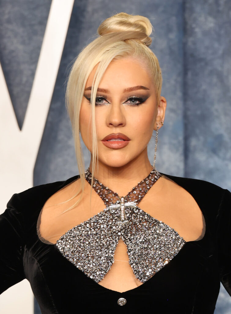 Christina Aguilera on March 12, 2023.