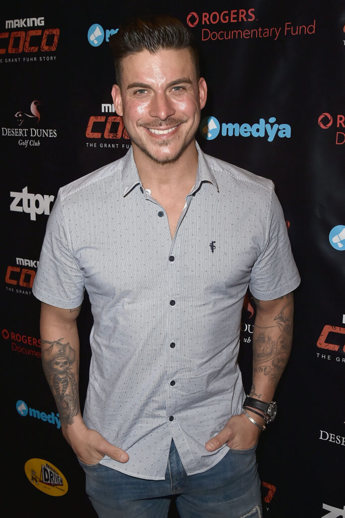 Jax Taylor attends the Premiere Of Making Coco: The Grant Fuhr Story at Desert Dunes Golf Club on March 9, 2019 in Desert Hot Springs, California.  